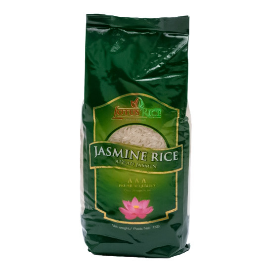 Рис клейкий LOTUS RICE Жасмин ААА В'єтнам, 1 кг, фото 1