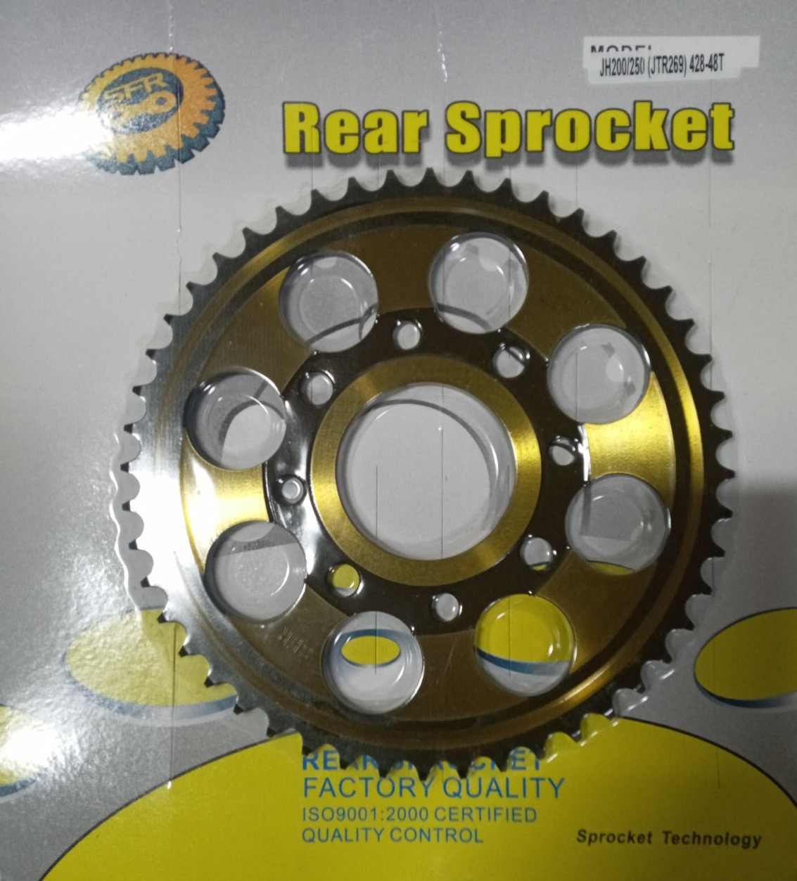 Зірка JH-200/250 428x48T SFR Polish Gold\Black