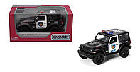 Инерционная машинка JEEP WRANGLER Police KINSMART KT5412WP