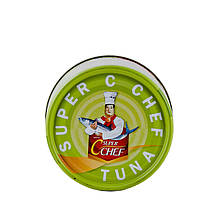 Тунець консервований в оливковій олії SUPER CHEF Таїланд, 185 г
