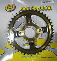 Звезда TEKEN/Loncin\CBF200/250 520х42 HUB=58mm, PCD=4X90mm, Holes=10,5mm,( тарелка) SFR Gold