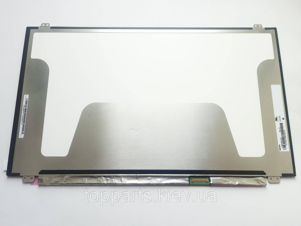 15.6" Full HD 1920х1080, CMI N156HHE-GA1, 30-pin (eDP, роз'єм знизу справа), 120Hz, матова, slim (360mm)