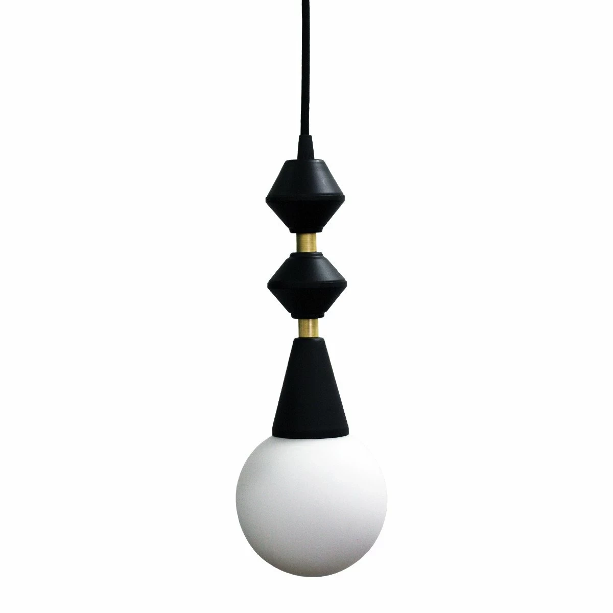 Підвісний світильник PikArt Dome lamp 4844 33см Чорний