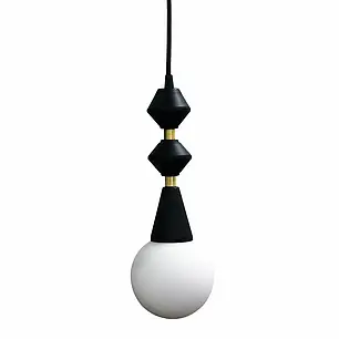 Підвісний світильник PikArt Dome lamp 4844 33см Чорний, фото 1