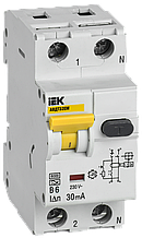 Автоматичний вимикач диференціального струму АВДТ32EM В6 30мА IEK