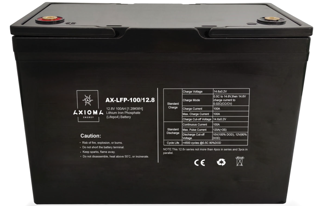 Акумулятор LiFePo4 AXIOMA energy AX-LFP-100/12.8