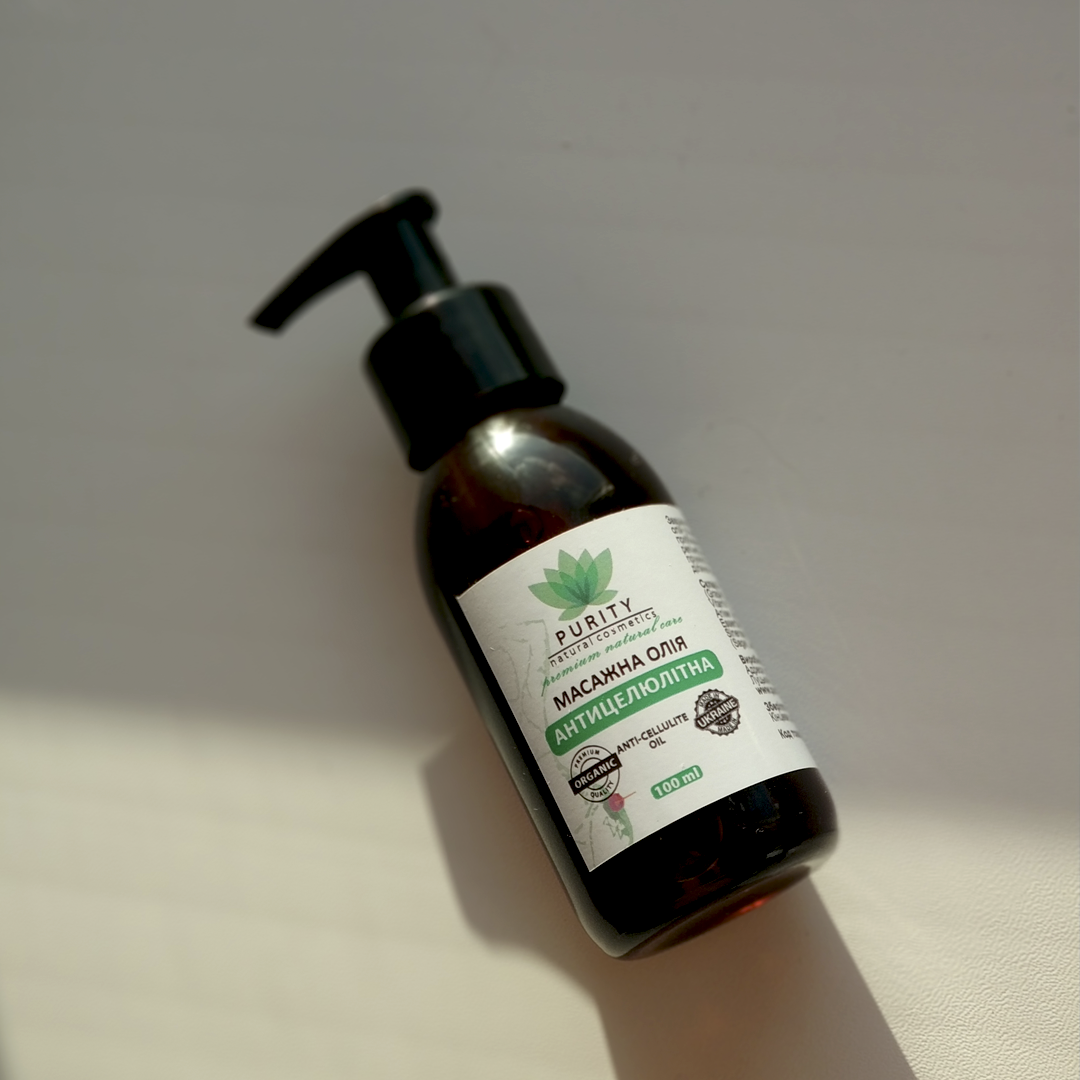 Антицелюлітна олія для масажу Purity 100 мл