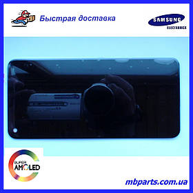 Дисплей з сенсором Samsung А606 Galaxy А60 Black, GH82-20072A оригінал без рамки!