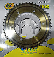 Звезда LIFAN 530x45T PCD=6*150mm, HUB=130mm, Pilot Hole dia=10,5mm, SFR POLISH GOLD\BLACK