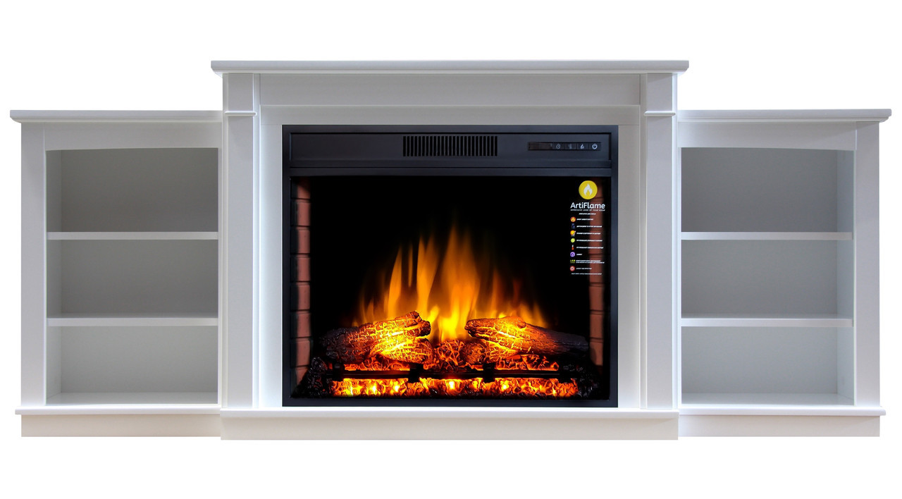 Камінокомплект ArtiFlame VOGUE AF28S білий б'янко