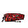 Ключниця шкіряна червона лакова 526-1207., фото 2