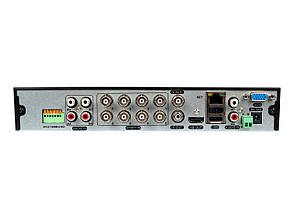 Гібридний відеореєстратор (для IP, AHD, TVI, CVI камер) SEVEN MR-7608, фото 4
