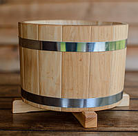 Кадка деревянная для растений 10 литров из ясеня