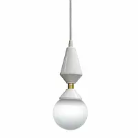 Подвесной светильник PikArt Dome lamp 4844 25см Белый