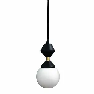 Підвісний світильник PikArt Dome lamp 4844 25см Чорний, фото 2