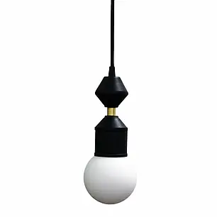 Підвісний світильник PikArt Dome lamp 4844 26см Чорний, фото 1