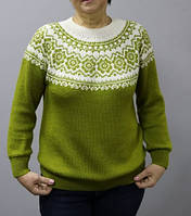 Джемпер лопапейса + Жакардовий візерунок Докладний опис. Розрахунки.