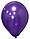 Повітряні кулі фіолетовий металік 10" (25 см) Balonevi, фото 2