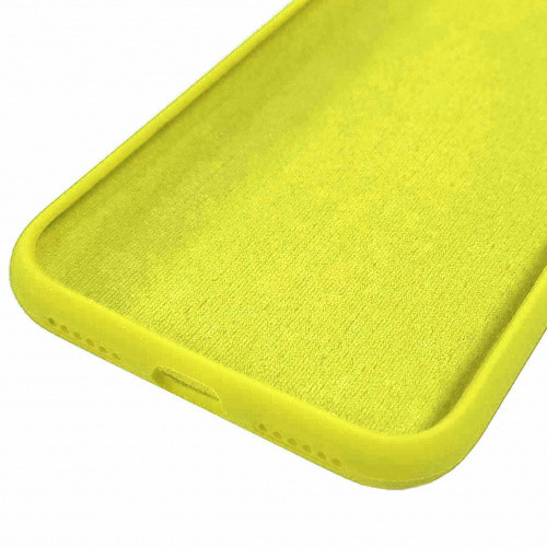 Чохол Silicone Knitted для Apple iPhone 12 Pro Max (10) - Lime - фото 2 - id-p1548337047