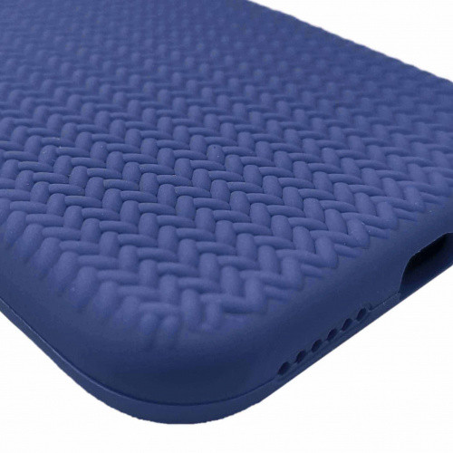 Чохол Silicone Knitted для Apple iPhone XR (01) Blue - фото 3 - id-p1548337066