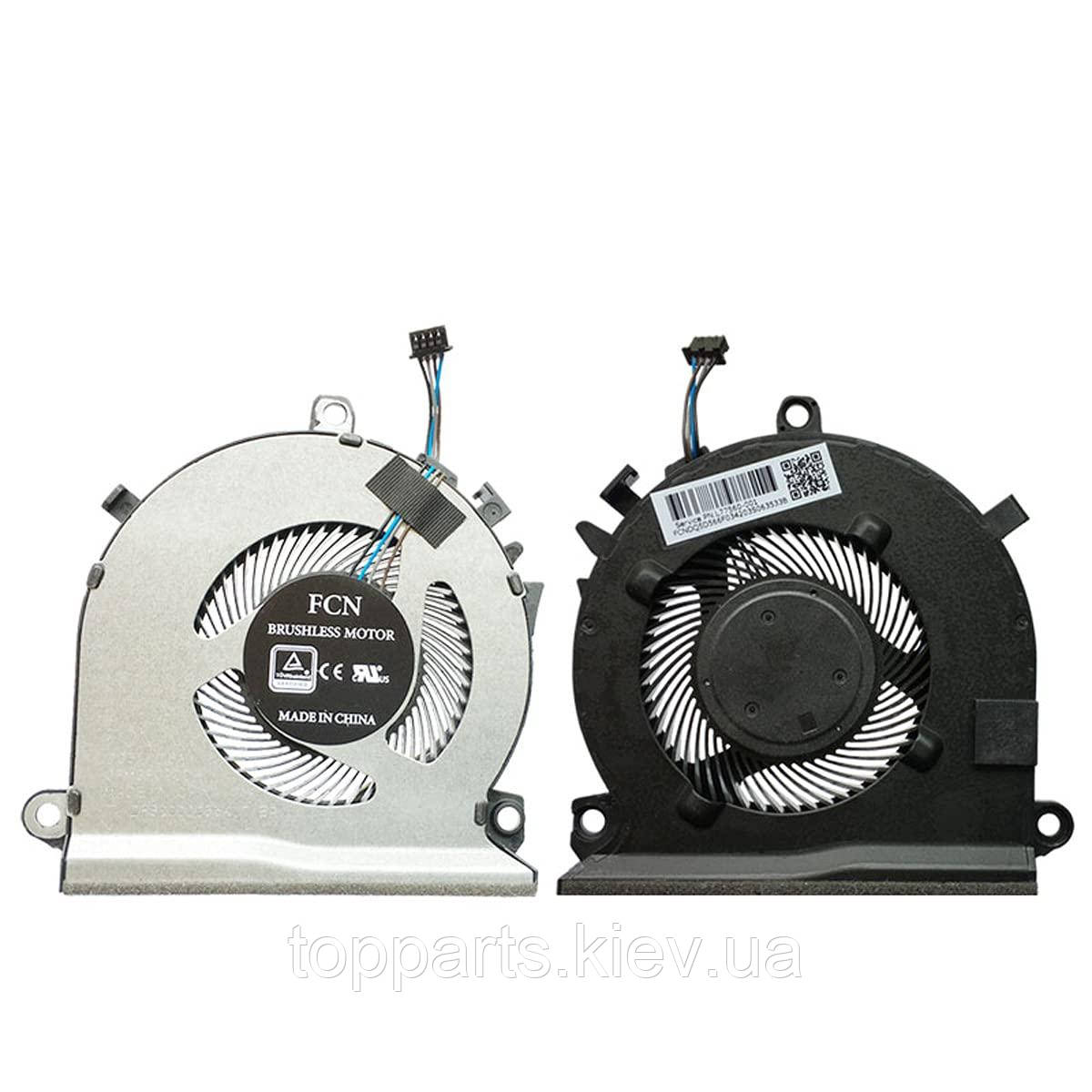 Вентилятор для ноутбука HP Pavilion Gaming 15-ec (L77560-001), DC (5V, 0.5A), 4pin