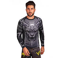 Рашгард з довгим рукавом VENUM BLOODY ROAR для змішаних єдиноборств CO-8125-BK (зріст 160-170 см)