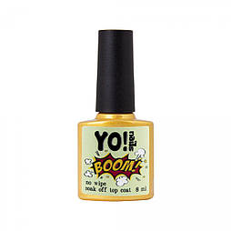 Топ для гель-лаку без липкого шару Yo!Nails BOOM, 8 мл