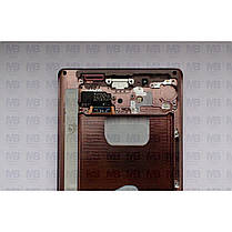 Дисплей з сенсором Samsung N980 Galaxy Note 20 Bronze, GH82-23733B, оригінал з рамкою!, фото 5