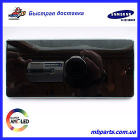 Дисплей з сенсором Samsung N980 Galaxy Note 20 Green, GH82-23495C, оригінал з рамкою!