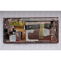 Дисплей з сенсором Samsung N985 Galaxy Note 20 Ultra Bronze, GH82-23596D, оригінал з рамкою!, фото 4