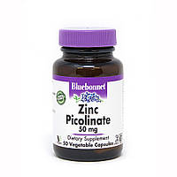Zinc Picolinate 50 mg Bluebonnet Nutrition, 50 капсул