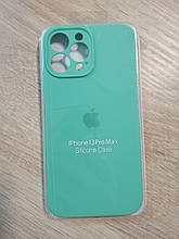 Чохол для Iphone 13 Pro Max Silicone Case Mint