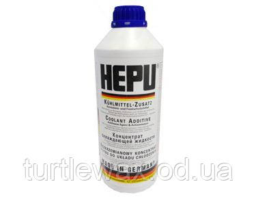 Антифриз HEPU G11 синій концентрат 1,5л