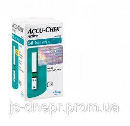 Тест-полоски Accu-Chek Active №50 - фото 1 - id-p19469701