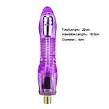 Фалоімітатор для секс машини TPR2, фото 9