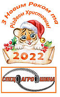 З новим 2022 роком та Різдвом Христовим!