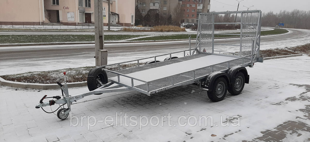 "Маверик 2000" (причіп для багі, з гальмом, 2 осі), фото 1