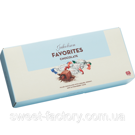 Цукерки Jakobsen Favorites Chocolate 330g g
