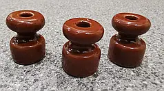 Ролик керамічний мідно-коричневий RE