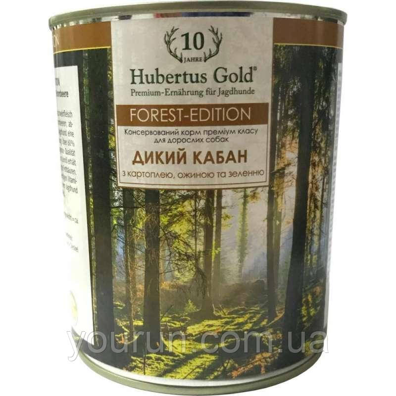 Hubertus Gold (Хубертус Голд) - Консервований корм для дорослих собак (дикий кабан) 800 гр, фото 1