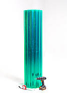 Цветной прозрачный шифер "Волнопласт" гофрированный зеленый 2м