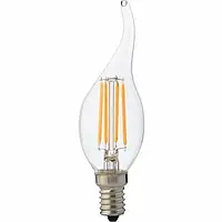 LED лампа Horoz Filament свеча на ветру FLAME- 4 4W E14 4200K 001-014-0004-030