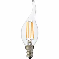 LED лампа Horoz Filament свічка на вітрі 4W E14 2700K 001-014-0004-010