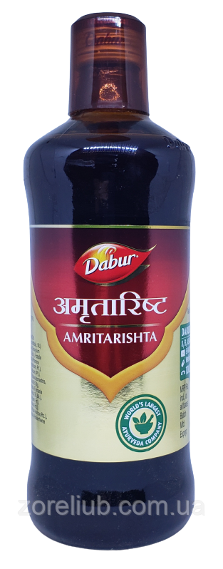 Амрита ришту, Аморітаришту, Amritarishta — хронічний занепад сил, імуномодулятор, запальний артрит, фото 1