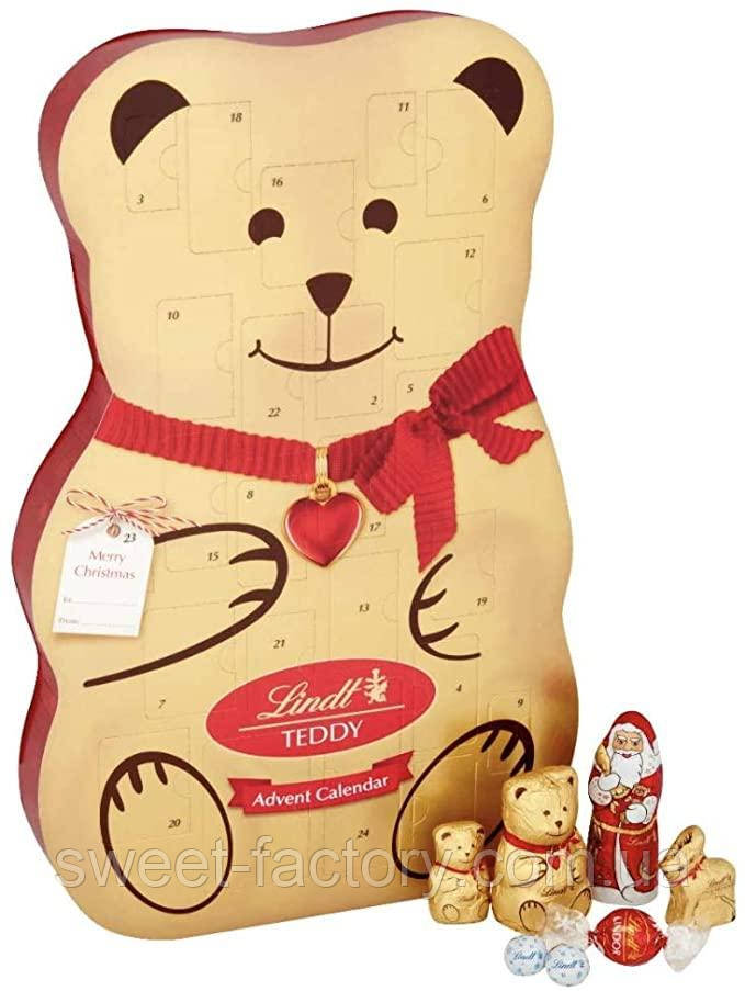 Адвент Lindt Advent Calendar Teddy 310g УЦЕНКА