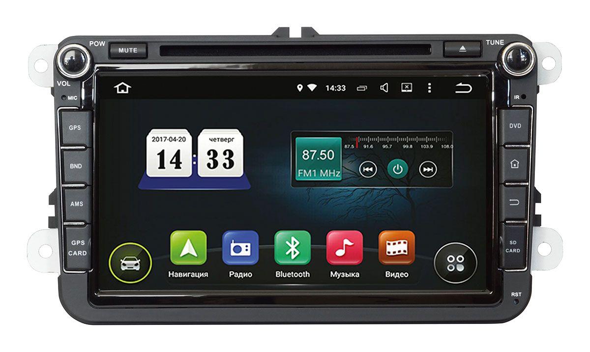 Штатна магнітола Incar AHR-8684A4 для Volkswagen Passat B6, 7, CC, Golf 6, Jetta