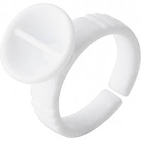 Кольцо для клея пластиковое с перегородкой 100шт.