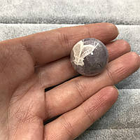 Шар сфера натуральный аметист шар из аметиста 22 мм.