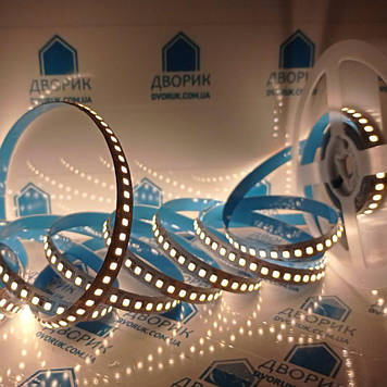 Світлодіодна стрічка AVT 24V 3000К SMD2835 168LED IP20 13W/m теплий білий