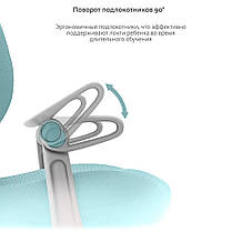 Крісло для хлопчика FunDesk Premio Blue з підлокітниками, фото 6